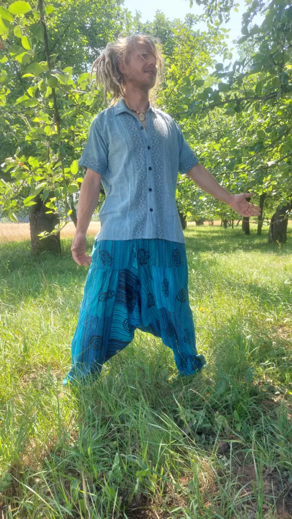 Szarawary niebieskie #1 — Natural Shaman