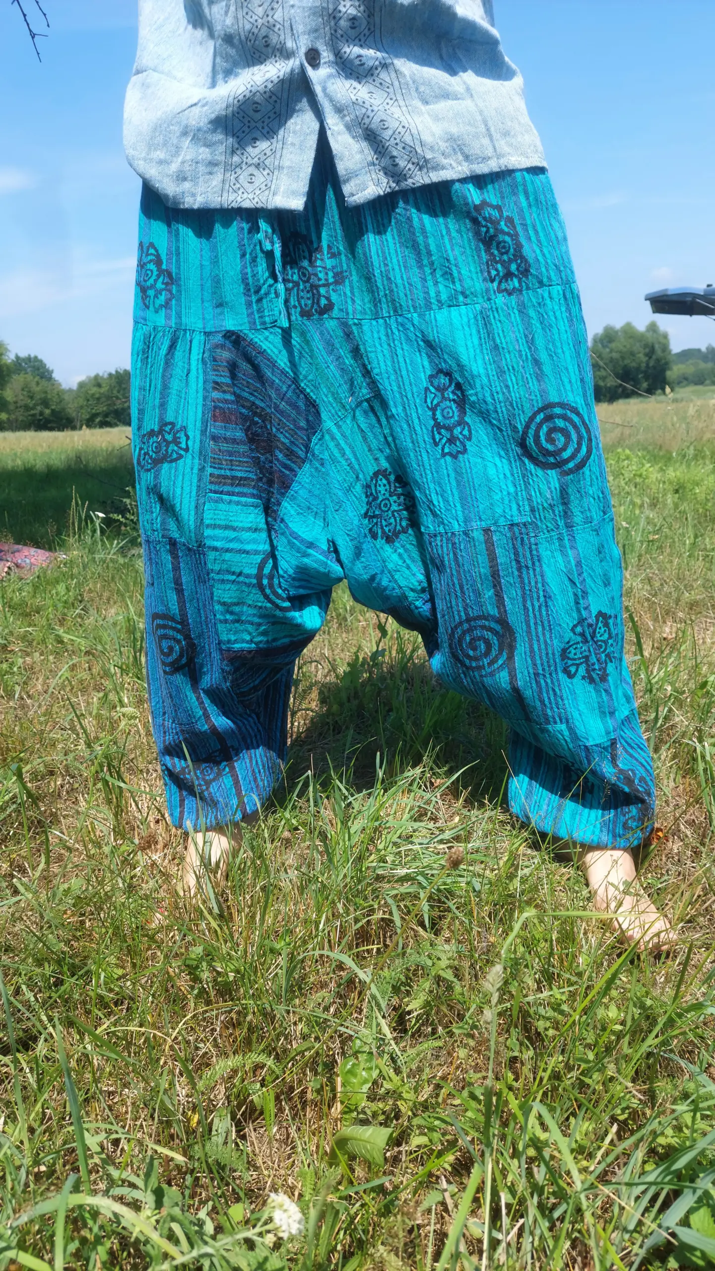 Szarawary niebieskie #1 — Natural Shaman