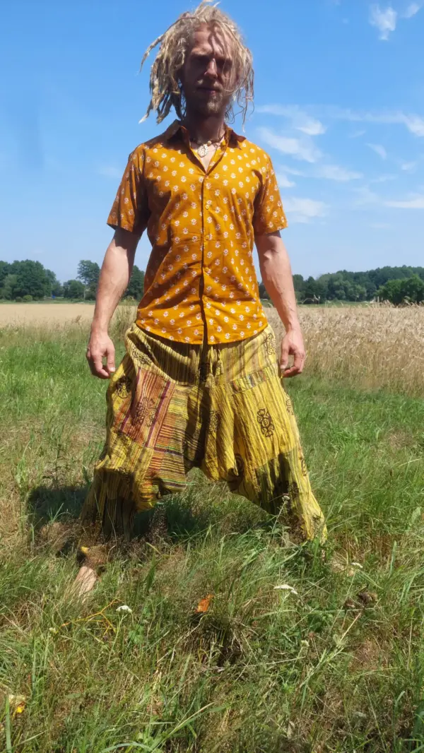 Szarawary żółte #1 — Natural Shaman