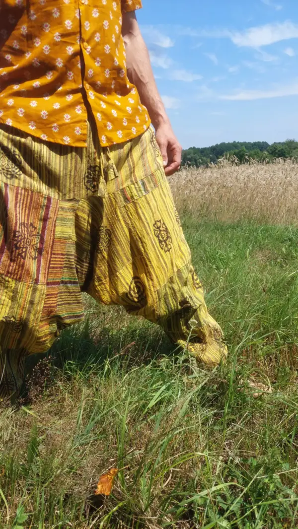 Szarawary żółte #1 — Natural Shaman
