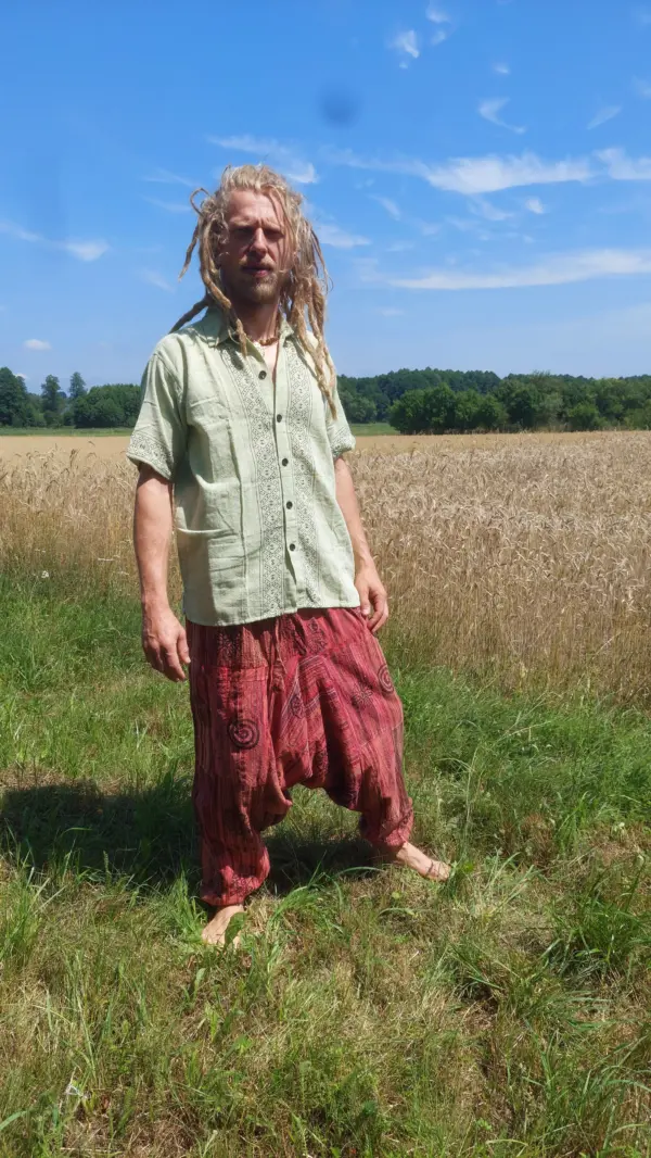 Szarawary czerwone #1 — Natural Shaman