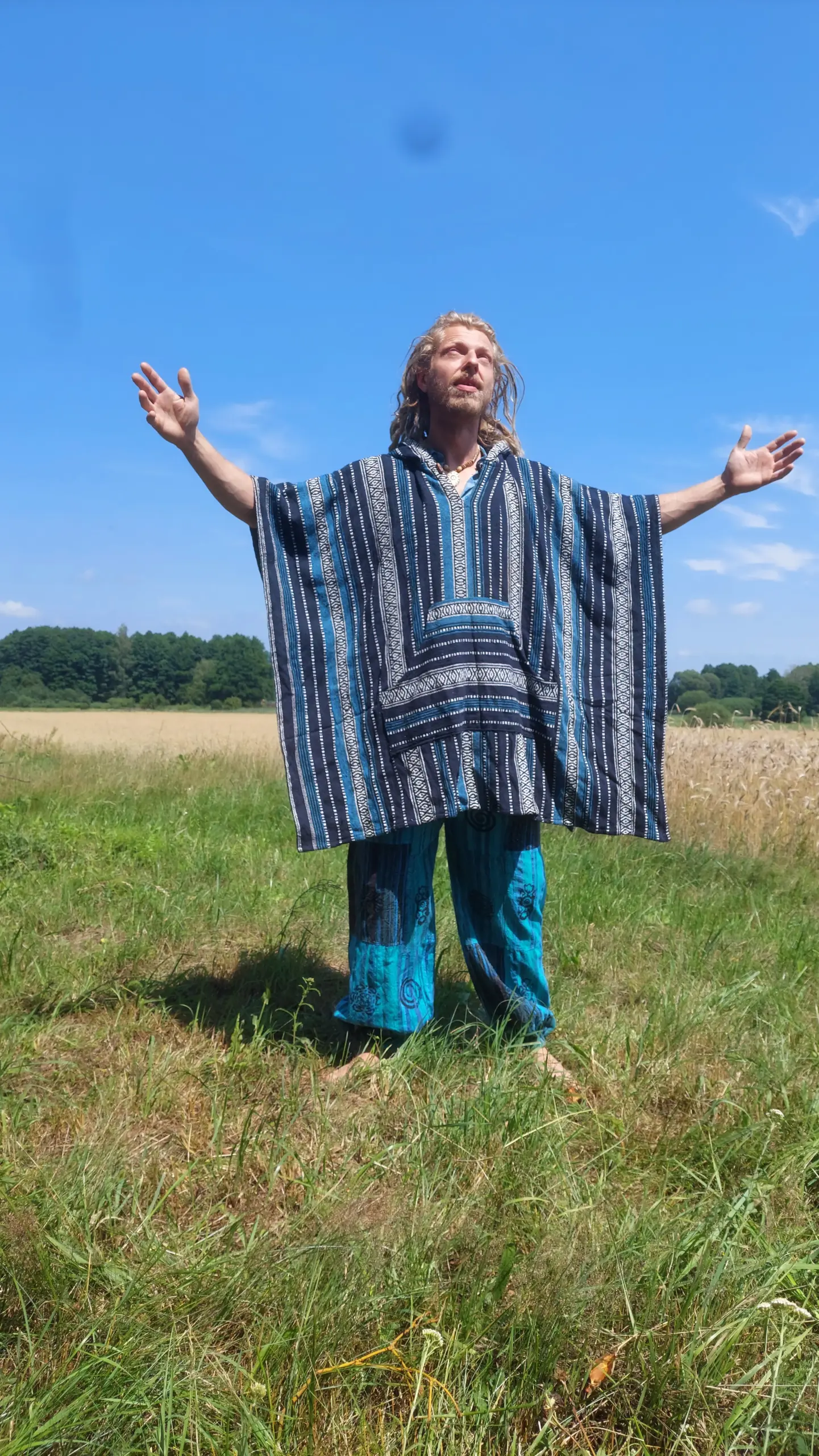 Ponczo grube #1 — Natural Shaman