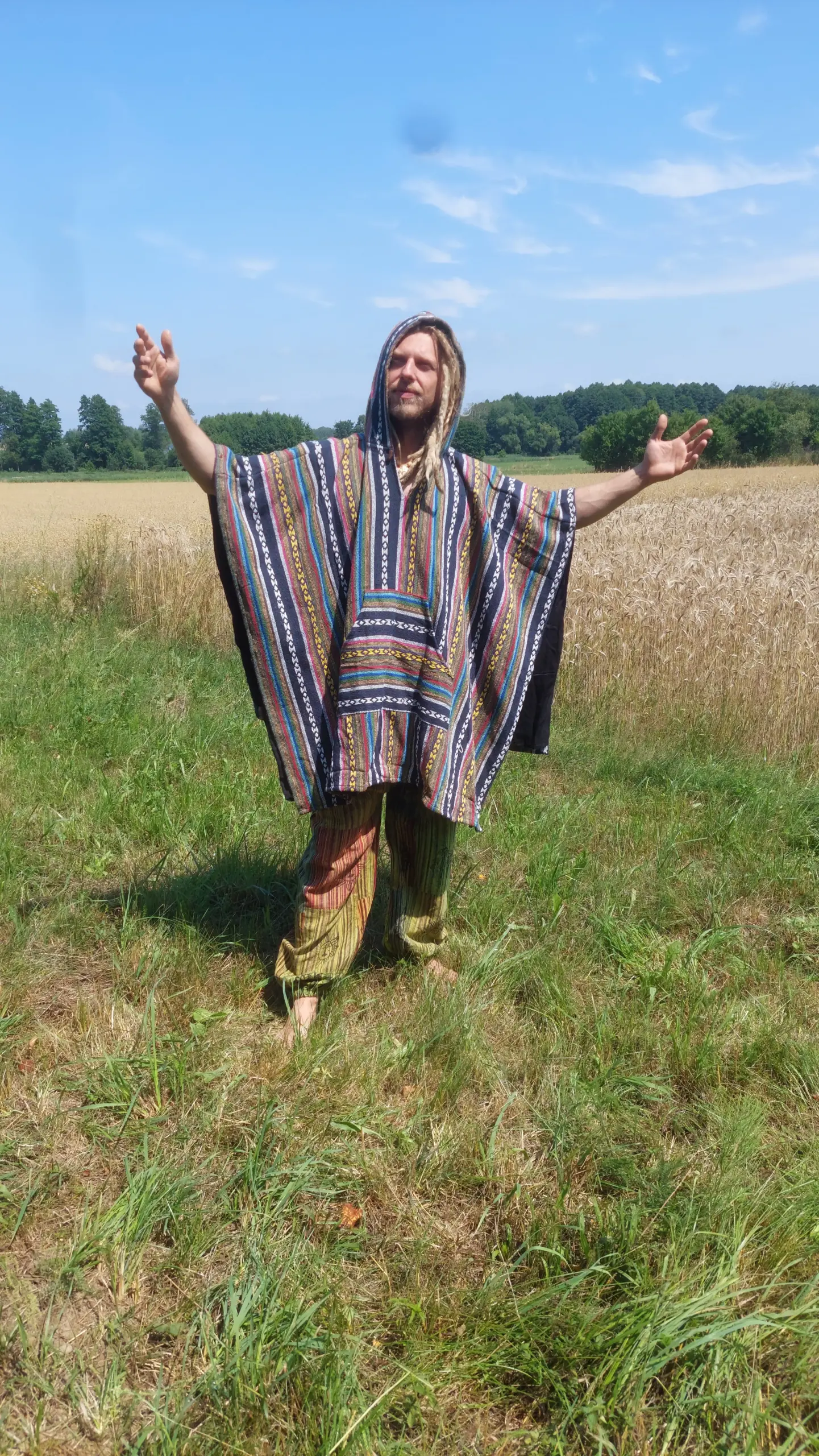 Ponczo grube #2 — Natural Shaman
