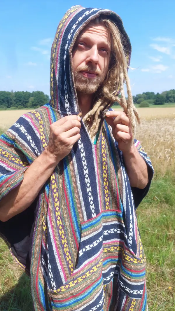 Ponczo grube #2 — Natural Shaman