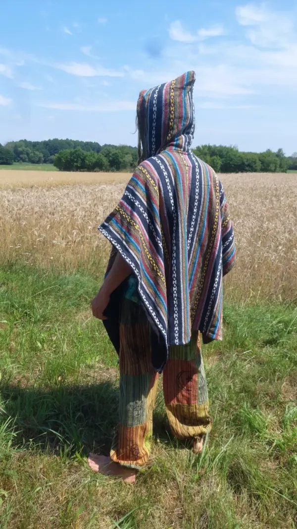 Ponczo grube #2 — Natural Shaman