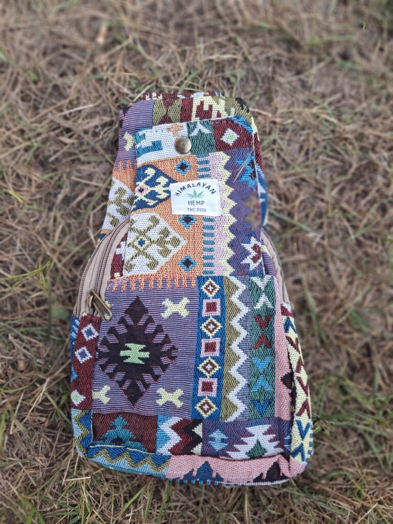 Torba Sling Aztecki Patchwork – widok 2