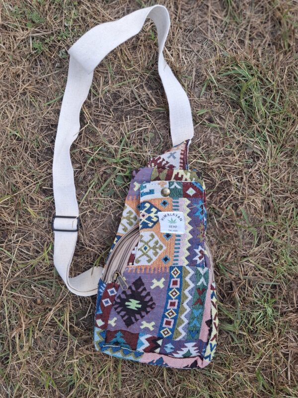 Torba Sling Aztecki Patchwork – widok 3