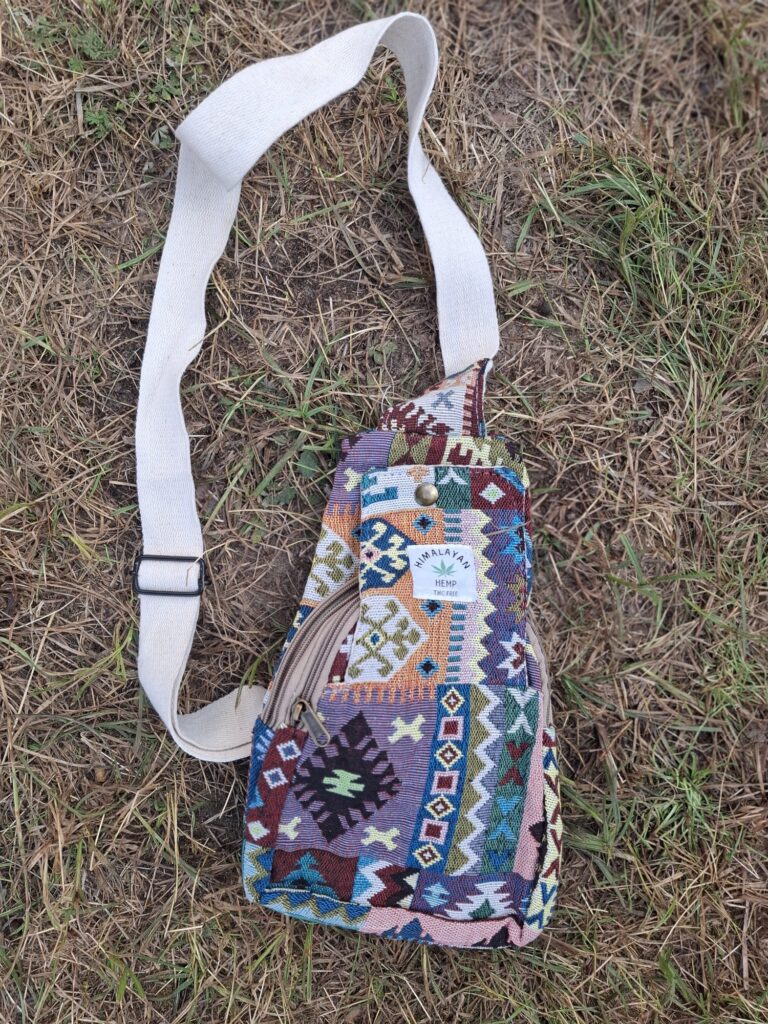 Torba Sling Aztecki Patchwork – widok 3