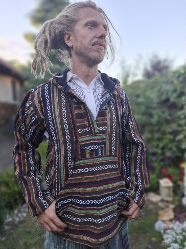 Bluza bawełniana Rdzawa Wędrówka