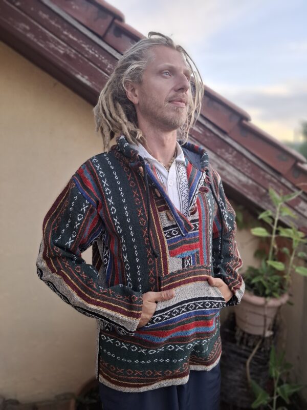 Bluza z kapturem – Leśny Ornament – zdjęcie 1