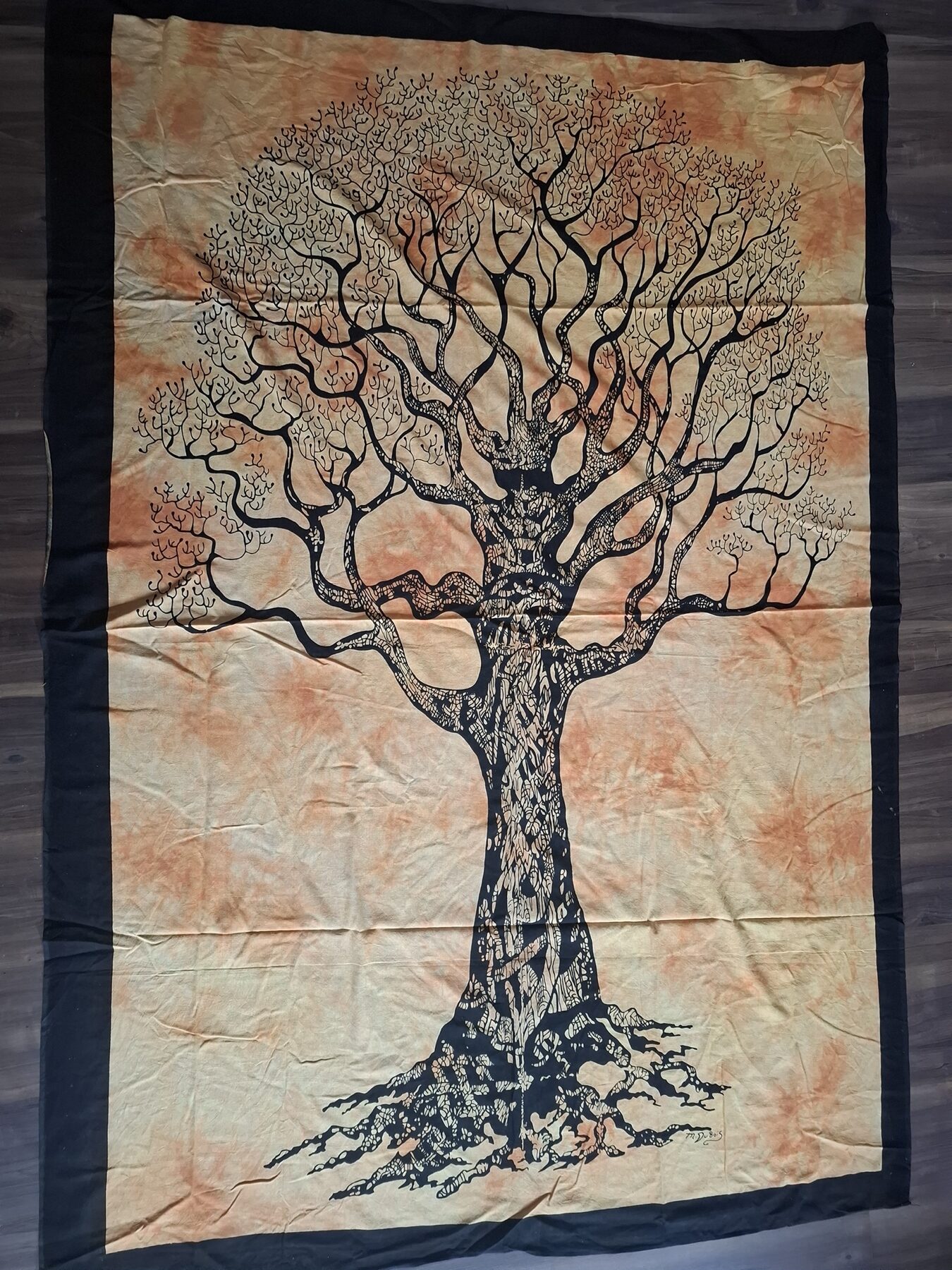 Dekoracja ścienna – Drzewo Życia na Beżu – 200 × 190 cm