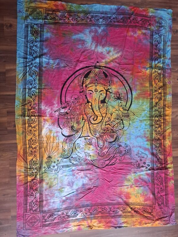 Dekoracja ścienna – Medytujący Budda w Mandali – 200 × 190 cm
